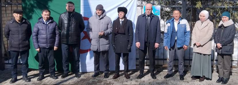 Алжир Халық Демократиялық Республикасының Қазақстан Республикасындағы Елшісінің 1962 жылғы 19 наурызды еске алу мерекесінде сөйлеген сөзі