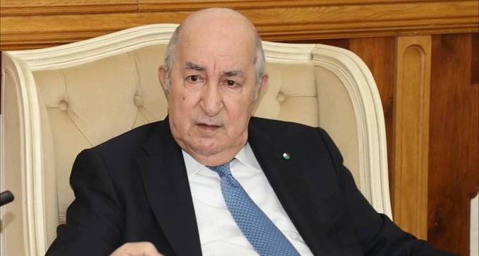 Press conference of President of the Republic Abdelmadjid Tebboune with the French newspaper L’Opinion