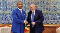 The Minister of State, Minister of Foreign Affairs, National Community Abroad and African Affairs received the Minister of International Cooperation and Promotion of Public-Private Partnerships of the Republic of Congo